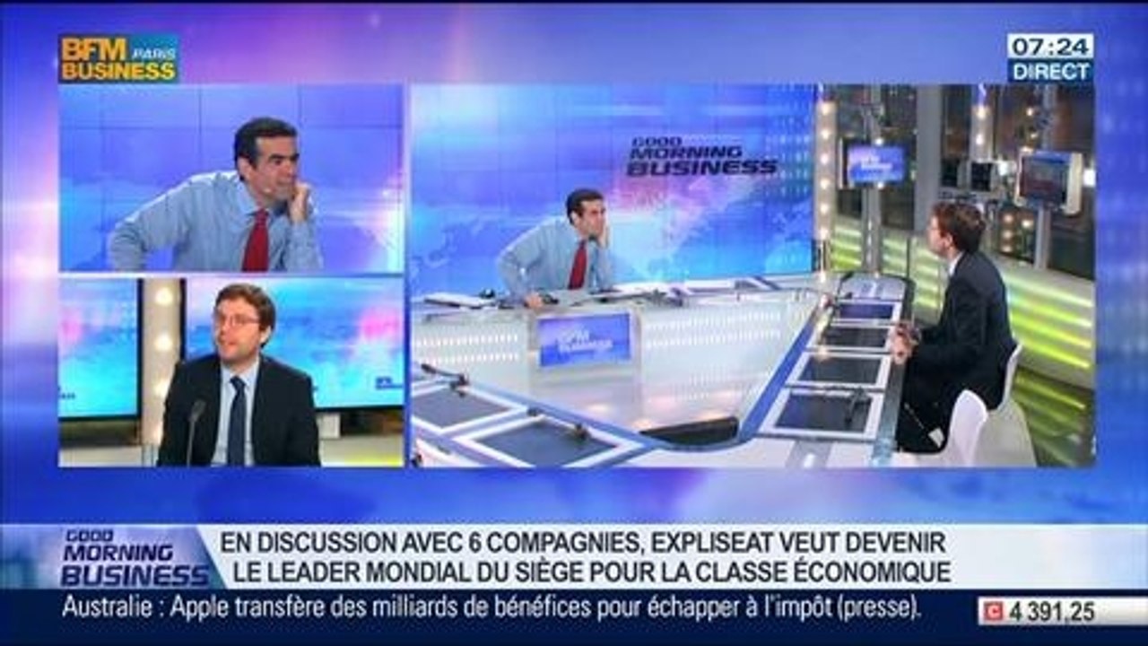 Titanium Seat: le siège d'avion le plus léger et le plus fin du marché: Benjamin Saada, dans GMB – 06/03