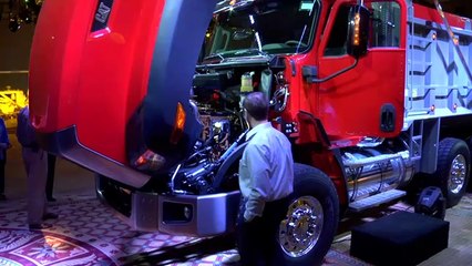 First Model in New Cat Vocational Truck Introduced