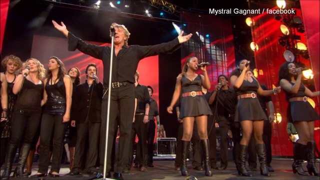 sailing Rod Stewart live july 1rst 2007 concert at the Wembley stadium London in honour of Diana, Princess of Wales [HD]