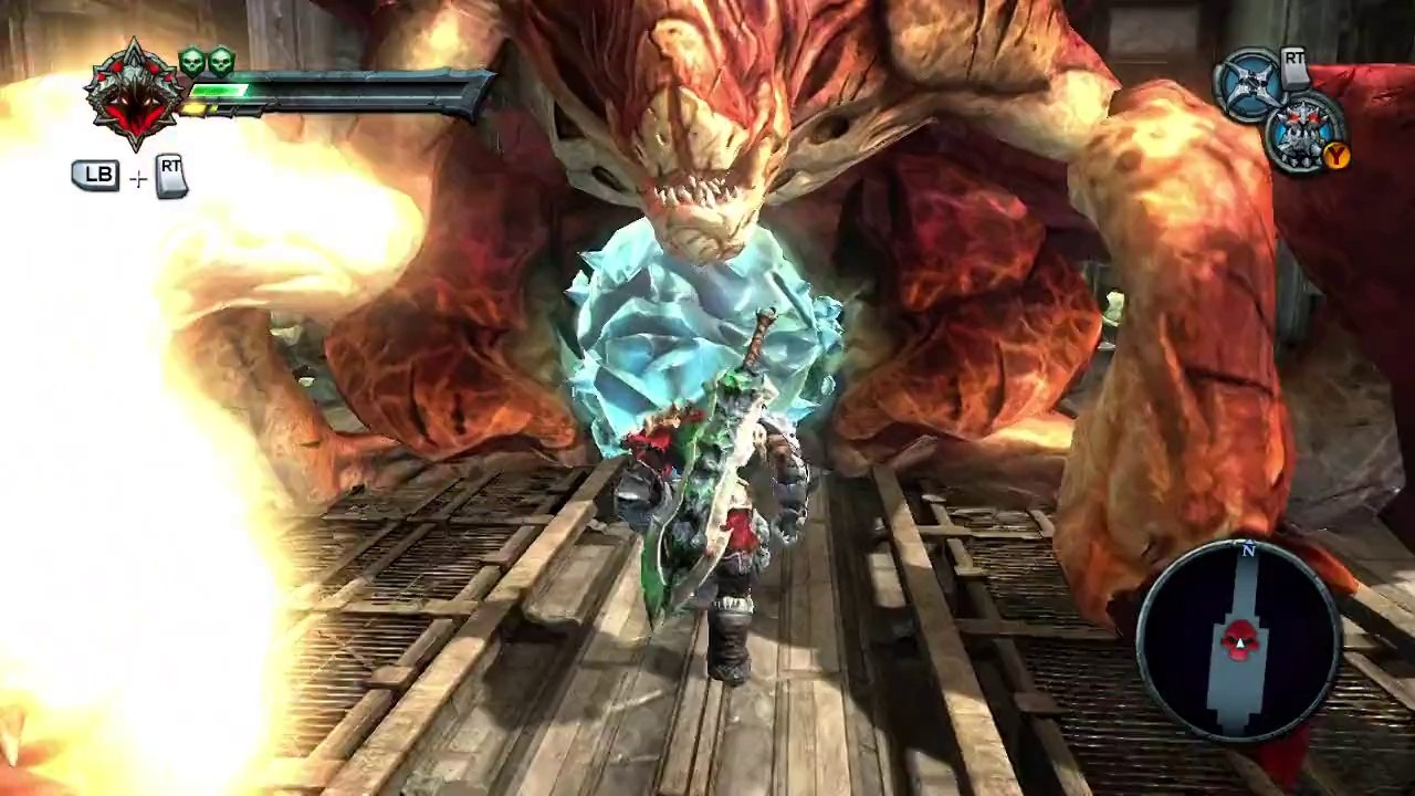 Darksiders 1 Walkthrough part 4 of 8 The Griever HD (XBox 360)