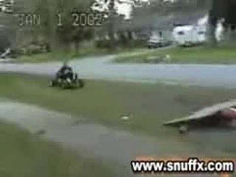 Régis fait du Karting mdr