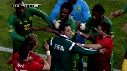 El Clasico rivals fight in Portugal