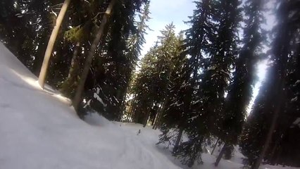 Embarquée avec William Bon Mardion sur La Pierra Menta 2013