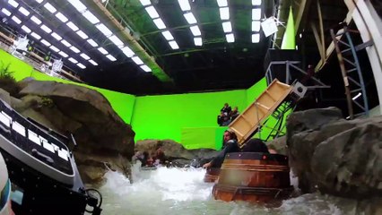 Хоббит: Пустошь Смауга - создание сцены "В бочках - на волю"