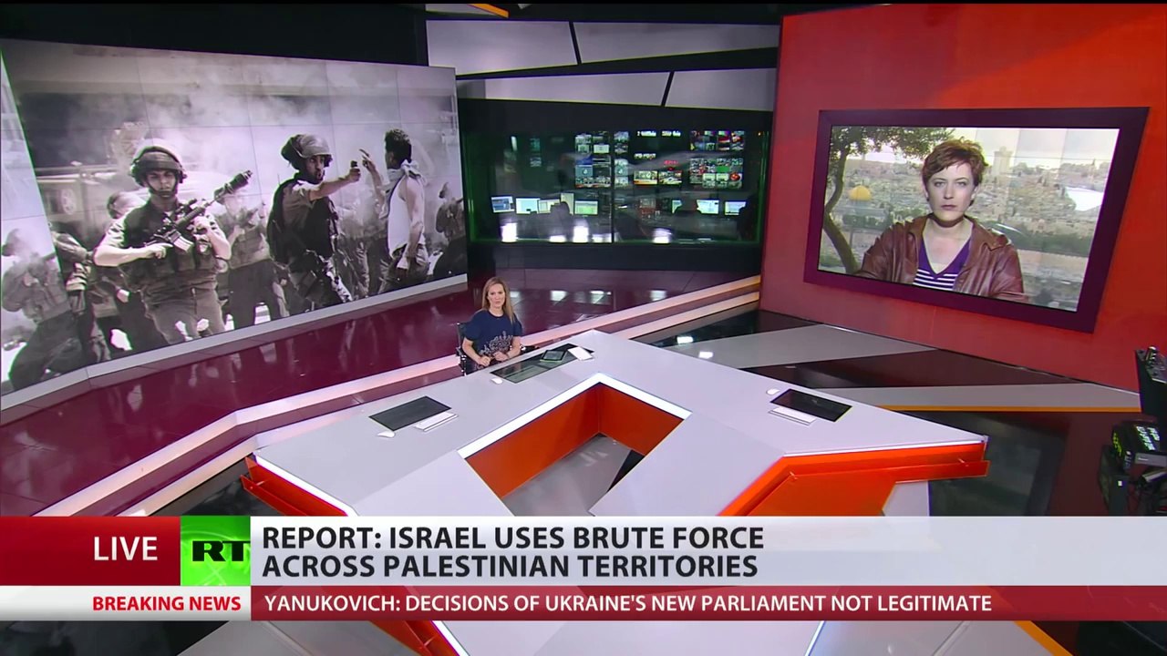War Crimes? Israel uses brute force across Palestinian territories - report