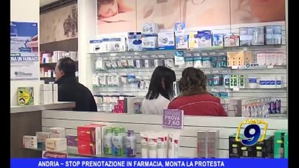 Andria | Stop prenotazione in farmacia, monta la protesta
