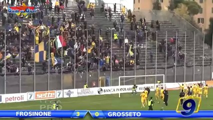 Frosinone - Grosseto 3-0 | Highlights and Goals Prima Div. Gir.B 26^Giornata 2/3/2014