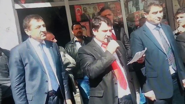 AFŞİN BÜYÜK BİRLİK PARTİSİ SEÇİM BÜROSU AÇILIŞI-HALİL DEMİR