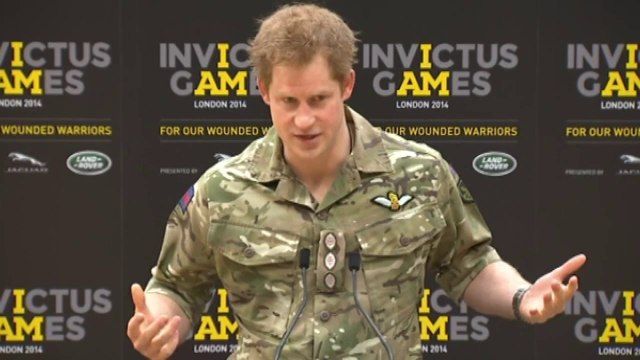 Prince Harry launches Invictus Games