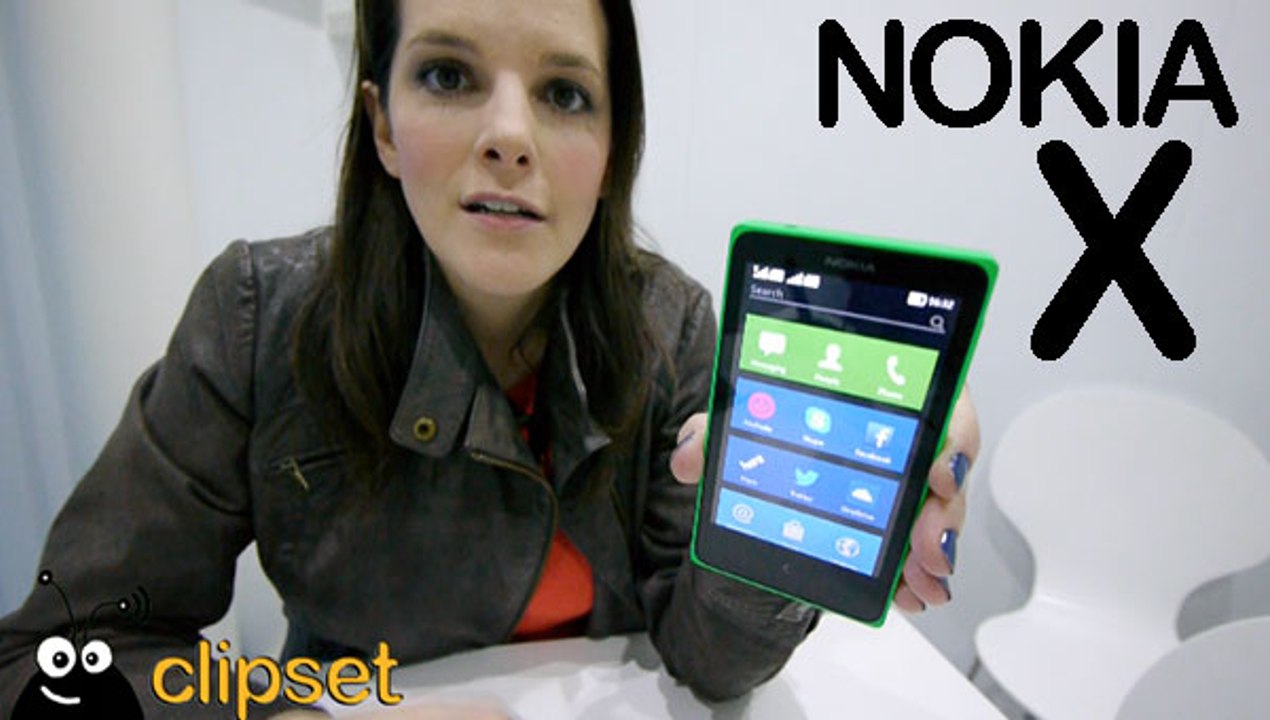 Nokia X preview #MWC14 Videorama