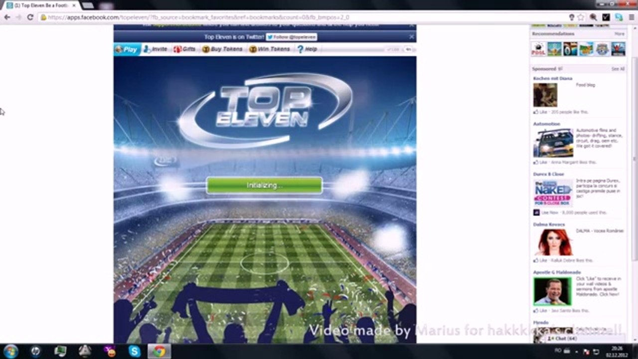Top Eleven Football Manager Tokens Hack tool 2014