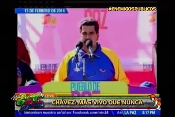 Las 'apariciones paranormales' de Hugo Chávez en Venezuela