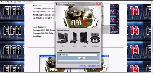 Fifa 14 Ultimate Team Hack-Generate Coins,Points