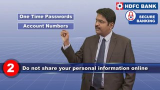 6 Tips for a secure online banking experience - HDFC Bank MONEY TALK