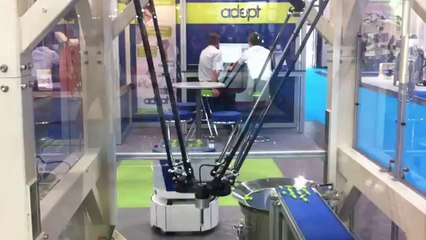 Adept Robotics Passing Candy