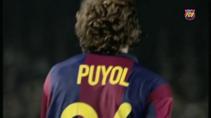 Tribute to Puyol : FC barcelone soccer player...