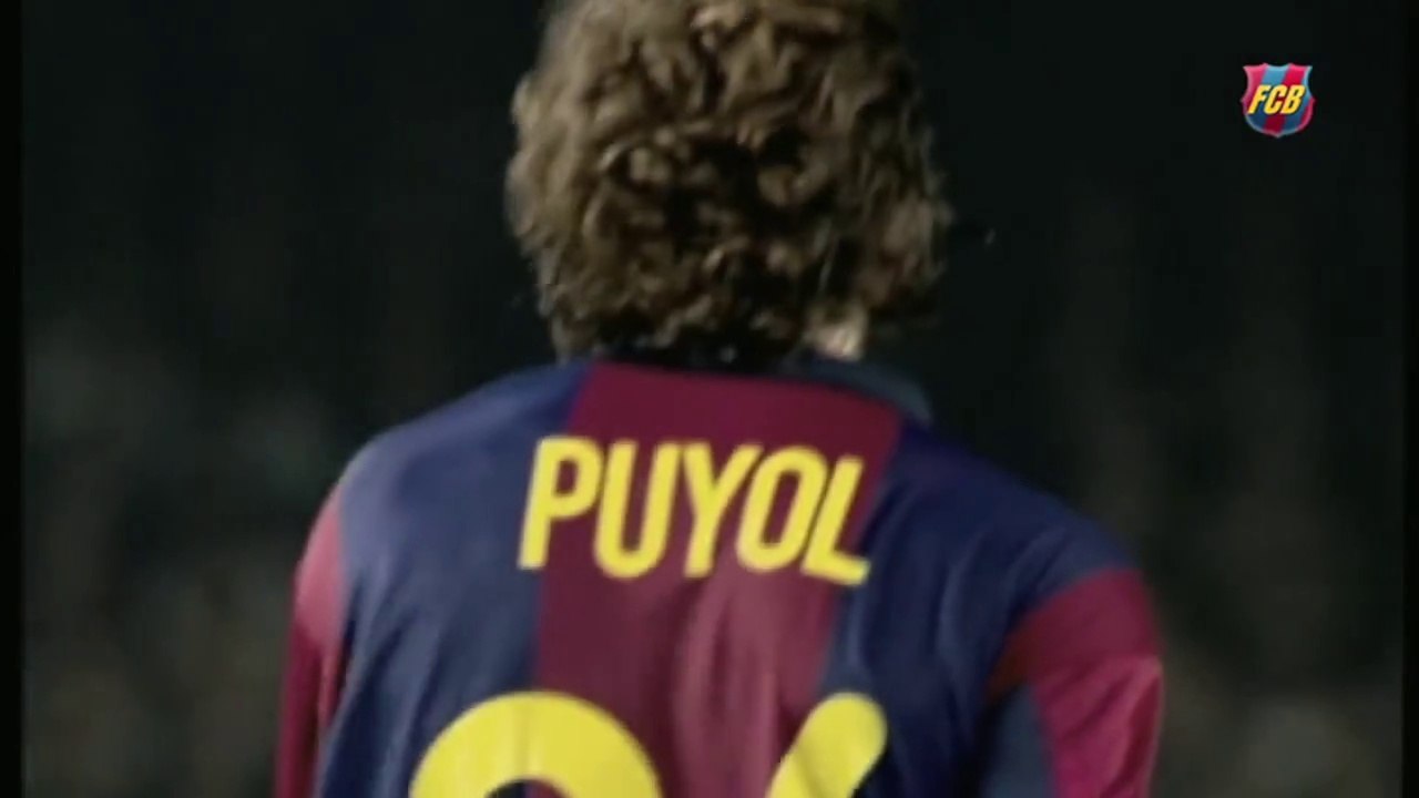 Tribute to Puyol : FC barcelone soccer player...