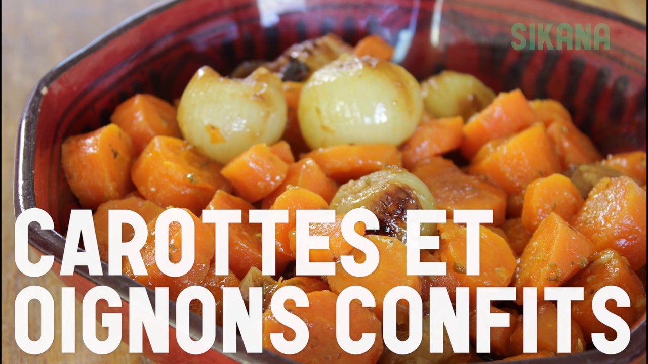 Recette de carottes et oignons confits facile