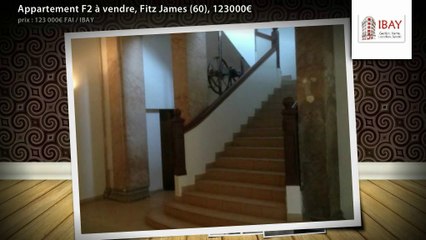 Appartement F2 à vendre, Fitz James (60), 123000€