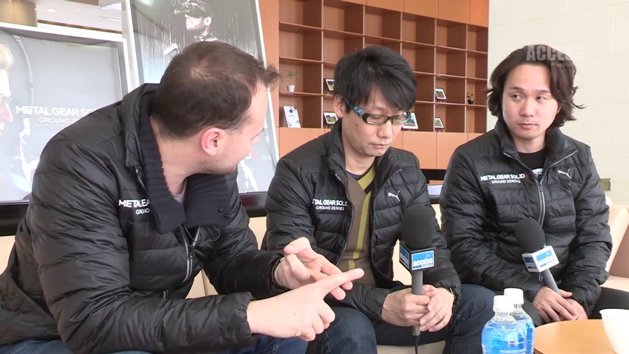 Metal Gear Solid V : Ground Zeroes  - Gameplay with Hideo Kojima Speaks [HD]