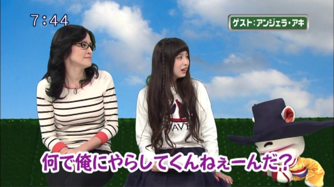 sakusaku.14.03.06 (2)　単なる飲んべいのババア....「泥酔伝説」アンジェラ.アキ登場