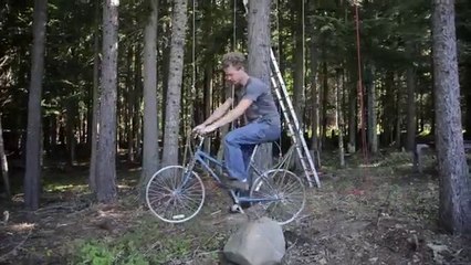 Bicycle Powered Tree House Elevator