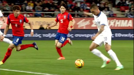 Katsouranis nie trafia z bliska w spotkaniu z Koreą Południową