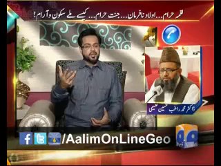 Aalim On Line Ep# 14 by @AamirLiaquat 4-3-2014 only on #Geo