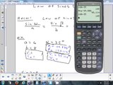 8.1(2) Law of Sines 3-6-14