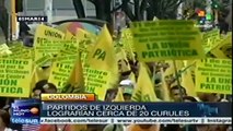 Izquierda colombiana no formó un frente común en parlamentarias