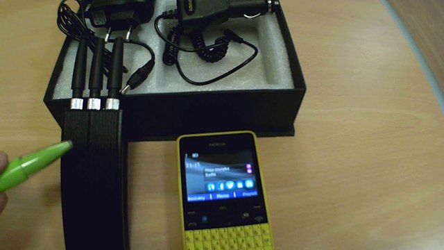 Przenośny zagłuszacz podsłuchów zagłuszarka telefonów GSM 3G