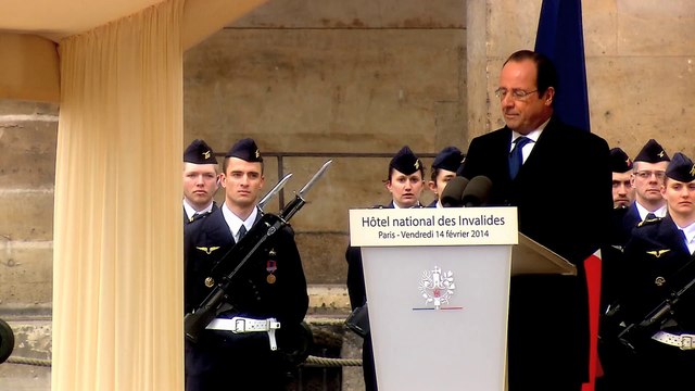 Adieux aux armes du CEMA : Allocution du président de la République