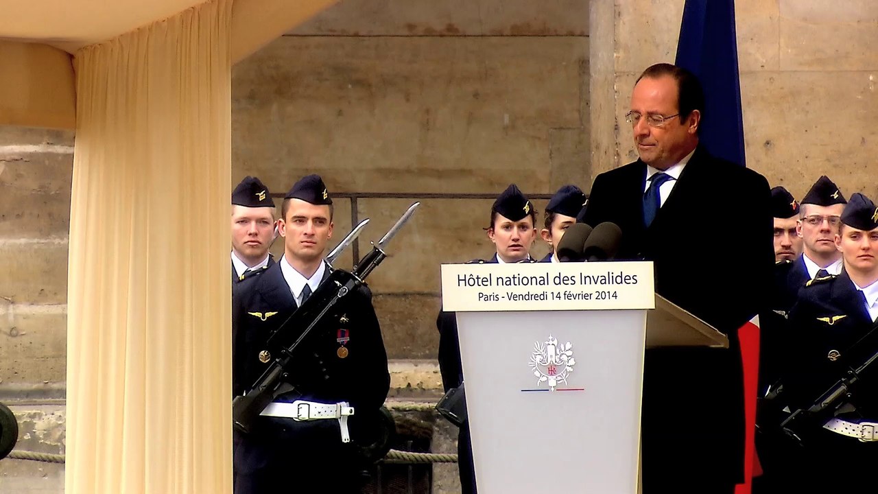 Adieux aux armes du CEMA : Allocution du président de la République