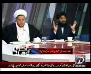 Mufti Muhammad Hanif Qureshi on News One Aakhir Kyun , 24 February 2014 about Taliban(2)