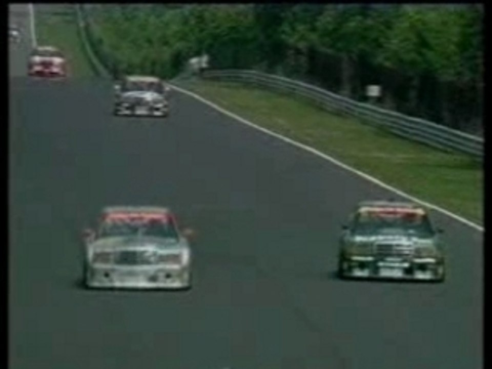 DTM race at nurburgring