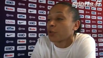 Eurobasket féminin_ Edwige Lawson-Wade avant France Grande-B