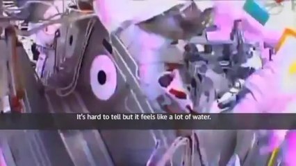 Spacewalk aborted over water leak in Luca Parmitano's helmet