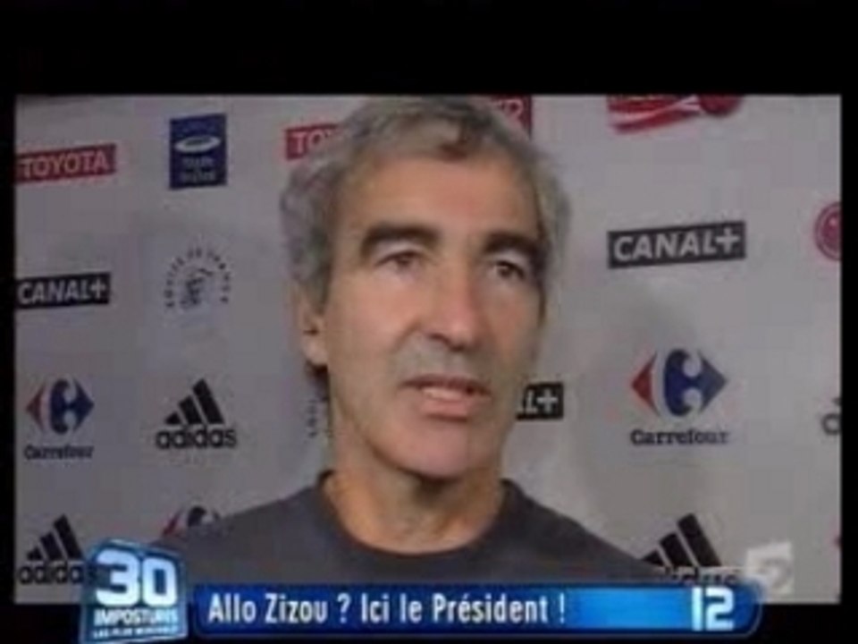 Allo Zizou ? Ici le président !