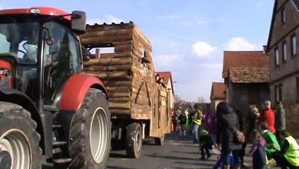 Faschingszug Diebach 2014 Video Hubert und Matthias Dschungelcamp (20)