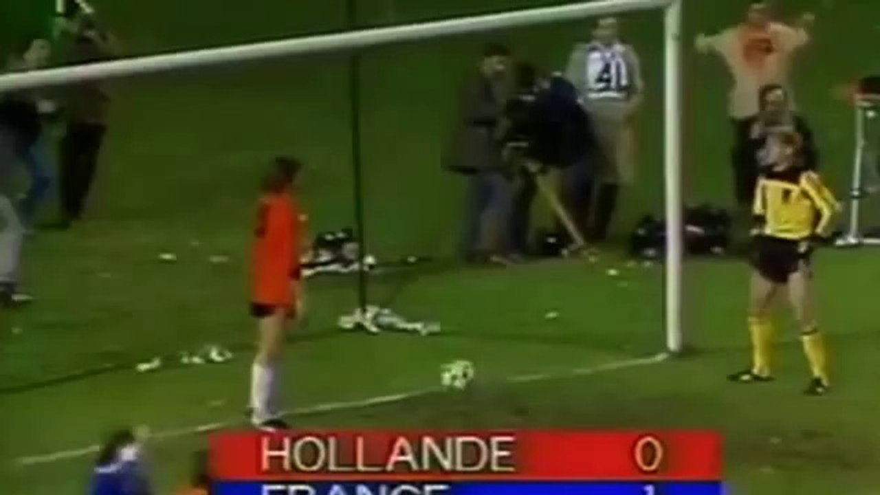 France Pays Bas 1981 Le But De Platini Video Dailymotion