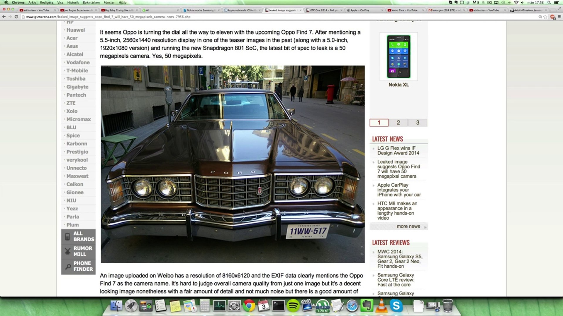 NEW Oppo Find 7 50MP Camera Smartphone !