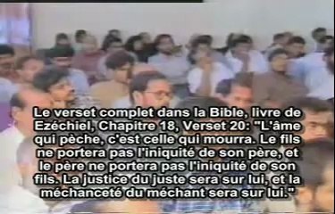 Zakir_Naik-- le concept de peche originel chez les chretiens