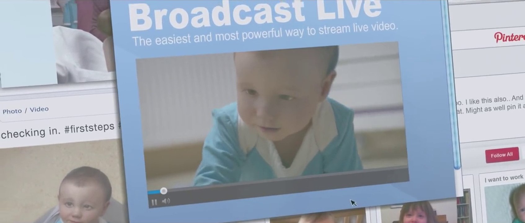 Pub Enorme : un bébé utilise internet dès sa naissance... L'avenir!