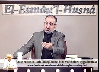 Aile reisinin aile bireylerine dini vecibeleri uygulatması [Mustafa İslamoğlu]