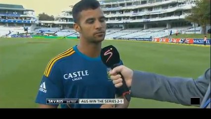 JP Duminy with Mike Haysman