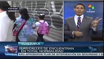 Venezolanos regresan a sus actividades diarias tras asueto