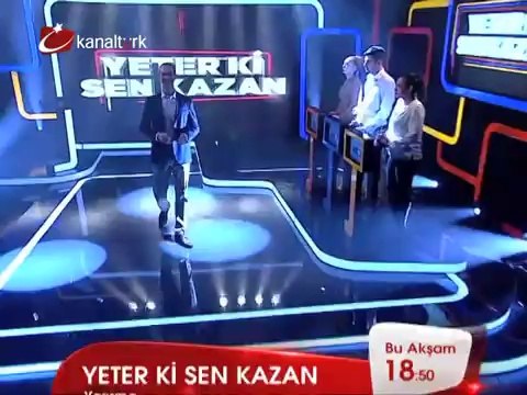 YETER Kİ SEN KAZAN 5 Mart Çarşamba akşamı saat 18.50'de Kanaltürk'te!