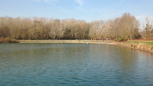 plan d'eau du Canada à Beauvais Oise le 06 mars 2014