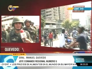 Restablecido tránsito en Los Ruices tras hechos violentos