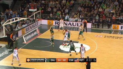 Euroleague: Zalgiris Kaunas 86-88 CSKA Moscow